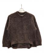 steinシュタイン）の古着「キッドモヘアニット」｜ブラウン