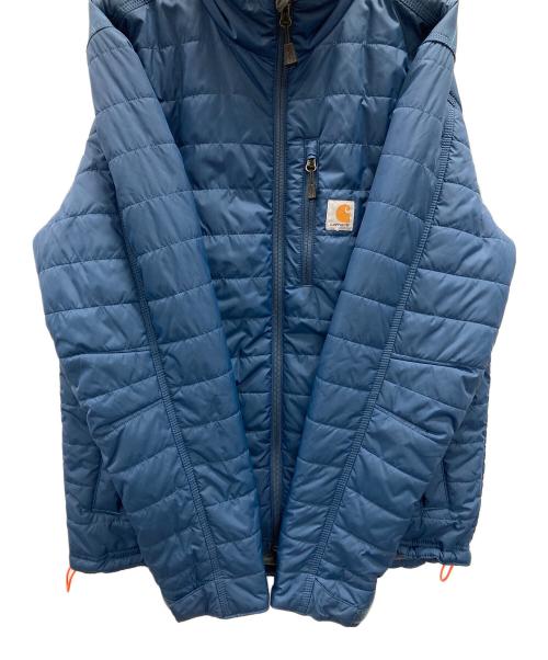 CarHartt（カーハート）CarHartt (カーハート) 中綿ジャケット RAIN DEFENDER RELAXED FIT（レイン ディフェンダー リラックス フィット） ネイビー サイズ:Mの古着・服飾アイテム