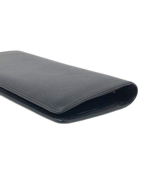 LOUIS VUITTON（ルイ ヴィトン）LOUIS VUITTON (ルイ ヴィトン) 長財布 エピ ポルトフォイユ ブラザ ブラック サイズ:実寸サイズにてご確認ください。の古着・服飾アイテム