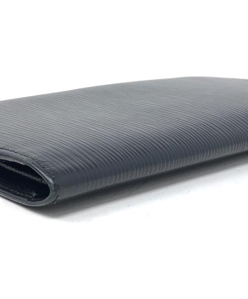 LOUIS VUITTON（ルイ ヴィトン）LOUIS VUITTON (ルイ ヴィトン) 長財布 エピ ポルトフォイユ ブラザ ブラック サイズ:実寸サイズにてご確認ください。の古着・服飾アイテム