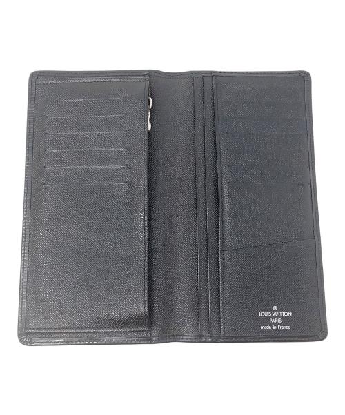 LOUIS VUITTON（ルイ ヴィトン）LOUIS VUITTON (ルイ ヴィトン) 長財布 エピ ポルトフォイユ ブラザ ブラック サイズ:実寸サイズにてご確認ください。の古着・服飾アイテム