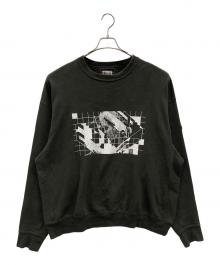 CAV EMPT（シーイー）の古着「スウェット WASHED DIMENSIONS CREW NECK（ウォッシュド ディメンションズ クルー ネック）」｜ブラック