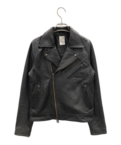 BACK NUMBER（バックナンバー）BACK NUMBER (バックナンバー) ダブルライダースジャケット ブラック サイズ:Lの古着・服飾アイテム