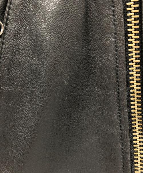 BACK NUMBER（バックナンバー）BACK NUMBER (バックナンバー) ダブルライダースジャケット ブラック サイズ:Lの古着・服飾アイテム