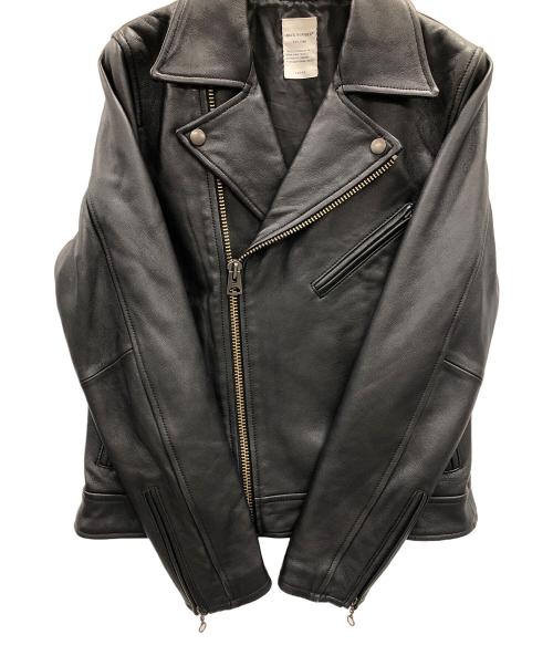 BACK NUMBER（バックナンバー）BACK NUMBER (バックナンバー) ダブルライダースジャケット ブラック サイズ:Lの古着・服飾アイテム