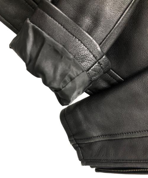 BACK NUMBER（バックナンバー）BACK NUMBER (バックナンバー) ダブルライダースジャケット ブラック サイズ:Lの古着・服飾アイテム