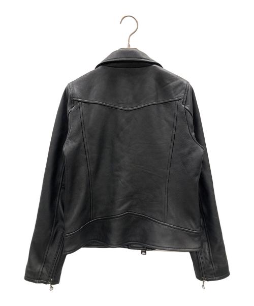 BACK NUMBER（バックナンバー）BACK NUMBER (バックナンバー) ダブルライダースジャケット ブラック サイズ:Lの古着・服飾アイテム