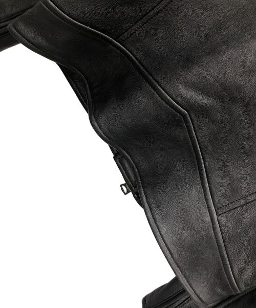 BACK NUMBER（バックナンバー）BACK NUMBER (バックナンバー) ダブルライダースジャケット ブラック サイズ:Lの古着・服飾アイテム