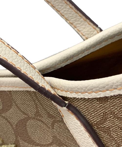 COACH（コーチ）COACH (コーチ) PEANUTS (ピーナッツ) トートバッグ キャンバス ワッペン サイズ:実寸サイズにてご確認ください。の古着・服飾アイテム