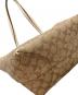 中古・古着 COACH (コーチ) PEANUTS (ピーナッツ) トートバッグ キャンバス ワッペン サイズ:実寸サイズにてご確認ください。：8000円