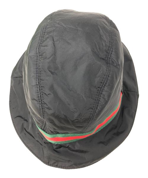 GUCCI（グッチ）GUCCI (グッチ) サファリハット ブラック サイズ:実寸サイズにてご確認下さい。の古着・服飾アイテム