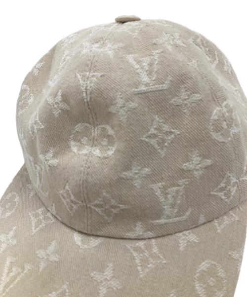 LOUIS VUITTON（ルイ ヴィトン）LOUIS VUITTON (ルイ ヴィトン) ビーマイキャップ ベージュ サイズ:実寸サイズにてご確認下さい。の古着・服飾アイテム