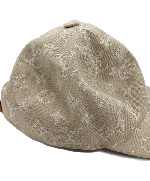 LOUIS VUITTON（ルイ ヴィトン）LOUIS VUITTON (ルイ ヴィトン) ビーマイキャップ ベージュ サイズ:実寸サイズにてご確認下さい。の古着・服飾アイテム