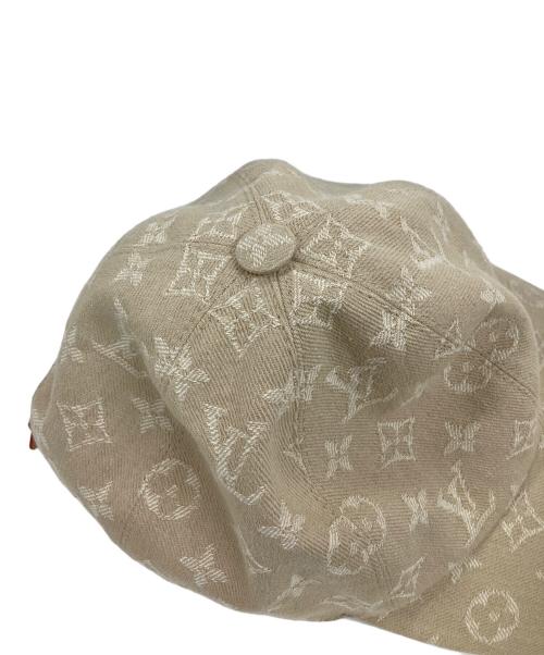 LOUIS VUITTON（ルイ ヴィトン）LOUIS VUITTON (ルイ ヴィトン) ビーマイキャップ ベージュ サイズ:実寸サイズにてご確認下さい。の古着・服飾アイテム