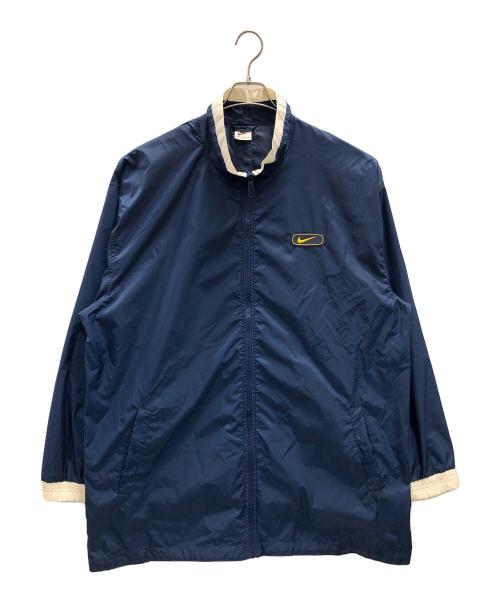 NIKE（ナイキ）NIKE (ナイキ) ナイロンジャケット ネイビー サイズ:XLの古着・服飾アイテム