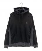 Needlesニードルズ）の古着「パーカー 2-Tone Sweat Hoodie（ツー-トーン スウェット フーディ）」｜ブラック