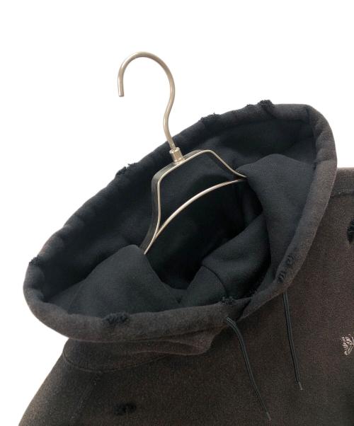 Needles（ニードルズ）Needles (ニードルズ) パーカー 2-Tone Sweat Hoodie（ツー-トーン スウェット フーディ） ブラック サイズ:Lの古着・服飾アイテム