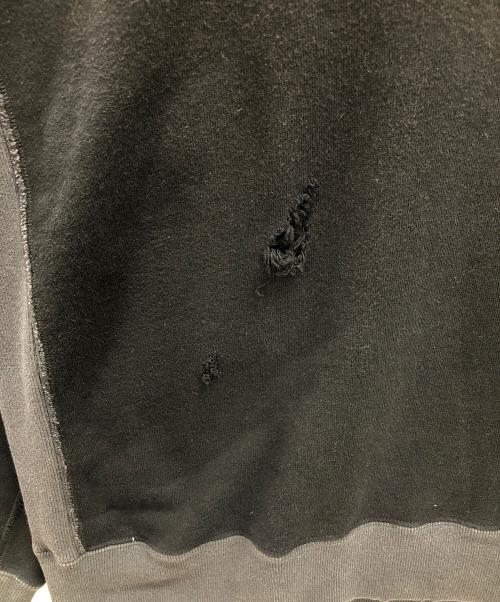 Needles（ニードルズ）Needles (ニードルズ) パーカー 2-Tone Sweat Hoodie（ツー-トーン スウェット フーディ） ブラック サイズ:Lの古着・服飾アイテム