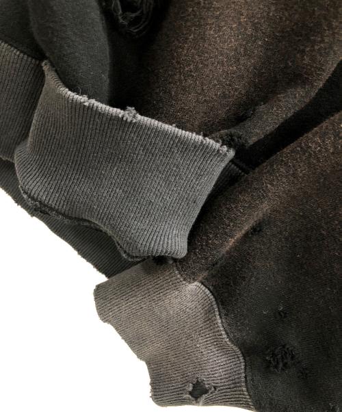 Needles（ニードルズ）Needles (ニードルズ) パーカー 2-Tone Sweat Hoodie（ツー-トーン スウェット フーディ） ブラック サイズ:Lの古着・服飾アイテム