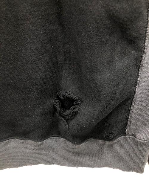 Needles（ニードルズ）Needles (ニードルズ) パーカー 2-Tone Sweat Hoodie（ツー-トーン スウェット フーディ） ブラック サイズ:Lの古着・服飾アイテム
