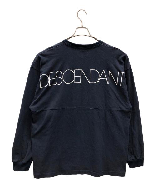 DESCENDANT（ディセンダント）DESCENDANT (ディセンダント) スウェット STRAIN BERTH LS（ストレイン バース ロング スリーブ） ブルー サイズ:2の古着・服飾アイテム