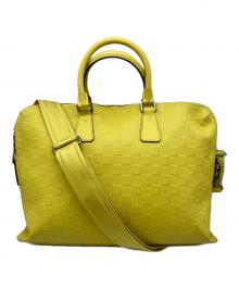 LOUIS VUITTON（ルイ ヴィトン）の古着「ポルトドキュマンジュール」｜イエロー