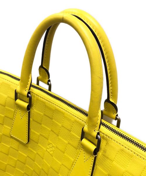 LOUIS VUITTON（ルイ ヴィトン）LOUIS VUITTON (ルイ ヴィトン) 2WAYバッグ ハンドバッグ ショルダーバッグ ダミエアンフィニ ポルトドキュマンジュール イエロー サイズ:実寸サイズにてご確認ください。の古着・服飾アイテム