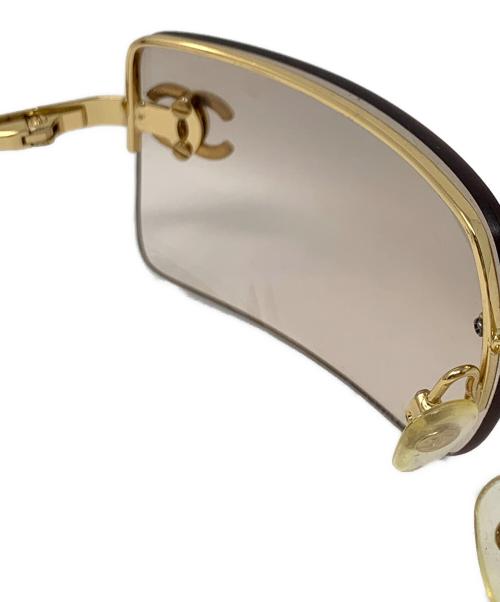CHANEL（シャネル）CHANEL (シャネル) サングラス ココマーク ラインストーン サイズ:62□15 120の古着・服飾アイテム