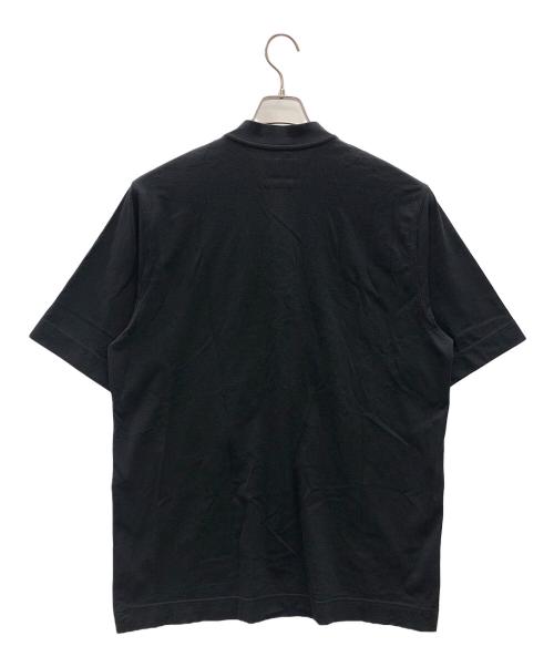 Y-3（ワイスリー）Y-3 (ワイスリー) ハーフジップネックTシャツ ブラック サイズ:Mの古着・服飾アイテム