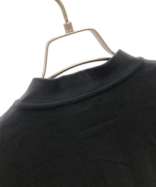 Y-3（ワイスリー）Y-3 (ワイスリー) ハーフジップネックTシャツ ブラック サイズ:Mの古着・服飾アイテム