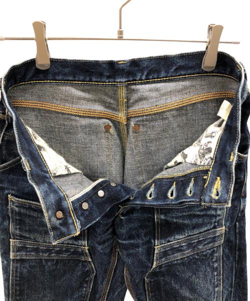 SAMURAI JEANS（サムライジーンズ）SAMURAI JEANS (サムライジーンズ) デニムパンツ 17oz（17オンス）ダブルニーワークパンツ インディゴ サイズ:31の古着・服飾アイテム