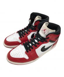 NIKE（ナイキ）の古着「ハイカットスニーカー Air Jordan 1 Retro High "Chicago" (2013) (エアジョーダン1 レトロ ハイ "シカゴ" (2013))」｜レッド×ホワイト