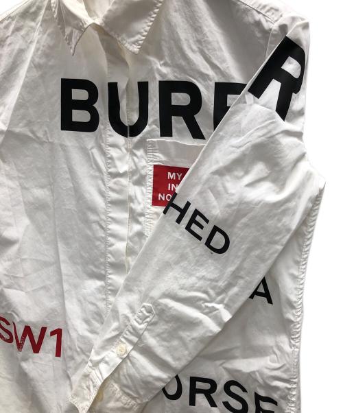 BURBERRY（バーバリー）BURBERRY (バーバリー) 長袖シャツ ホワイト サイズ:UK4の古着・服飾アイテム