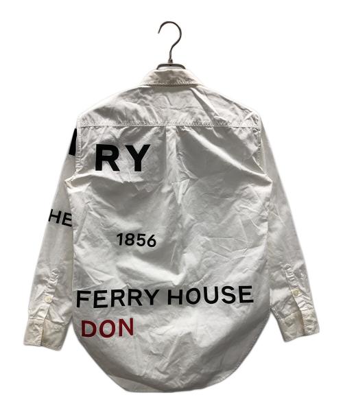 BURBERRY（バーバリー）BURBERRY (バーバリー) 長袖シャツ ホワイト サイズ:UK4の古着・服飾アイテム