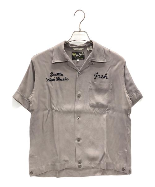 KING LOUIE（キングルイ）KING LOUIE (キングルイ) ボーリングシャツ グレー サイズ:Sの古着・服飾アイテム