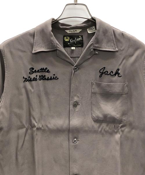 KING LOUIE（キングルイ）KING LOUIE (キングルイ) ボーリングシャツ グレー サイズ:Sの古着・服飾アイテム