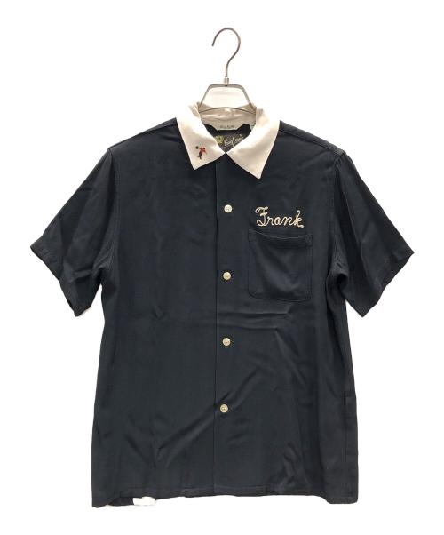 KING LOUIE（キングルイ）KING LOUIE (キングルイ) ボーリングシャツ ブラック サイズ:Sの古着・服飾アイテム