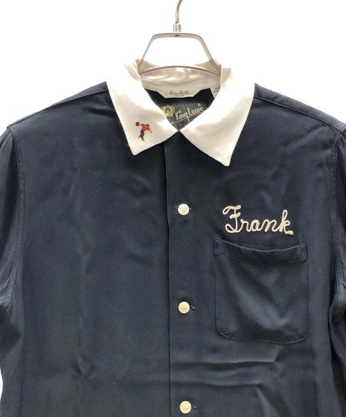 KING LOUIE（キングルイ）KING LOUIE (キングルイ) ボーリングシャツ ブラック サイズ:Sの古着・服飾アイテム