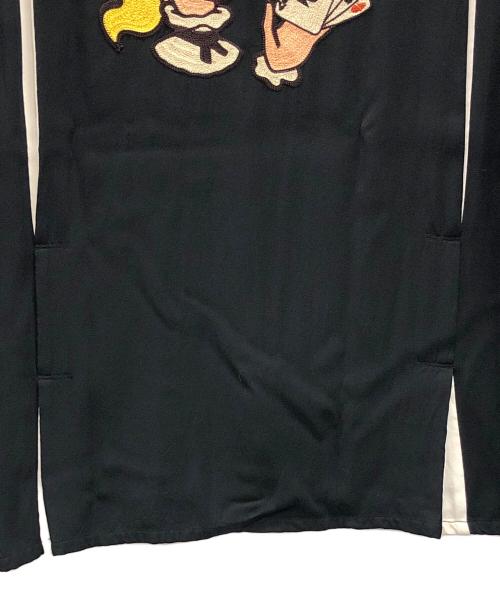 KING LOUIE（キングルイ）KING LOUIE (キングルイ) ボーリングシャツ ブラック サイズ:Sの古着・服飾アイテム