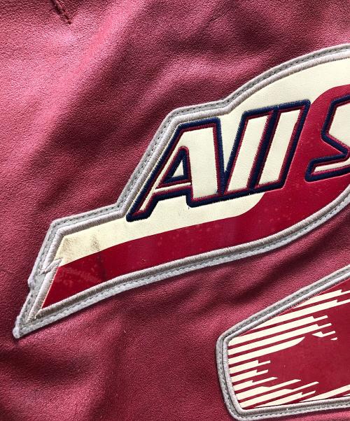 AVIREX（アヴィレックス）AVIREX (アヴィレックス) スタジャン レッド サイズ:Mの古着・服飾アイテム