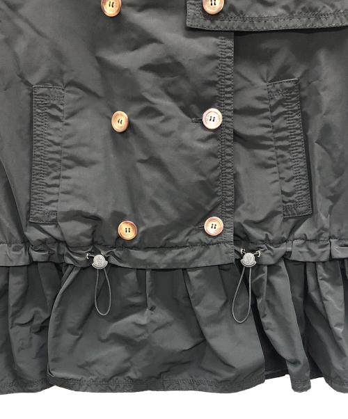 MONCLER（モンクレール）MONCLER (モンクレール) ショートトレンチコート ブラック サイズ:1の古着・服飾アイテム