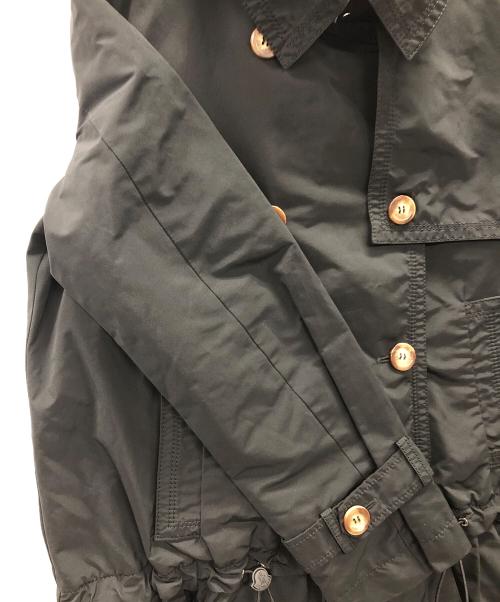 MONCLER（モンクレール）MONCLER (モンクレール) ショートトレンチコート ブラック サイズ:1の古着・服飾アイテム