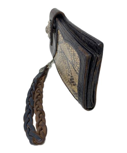 NO BRAND（ノーブランド）NO BRAND (ノーブランド) 長財布 レザーロングウォレット サイズ:実寸サイズにてご確認ください。の古着・服飾アイテム