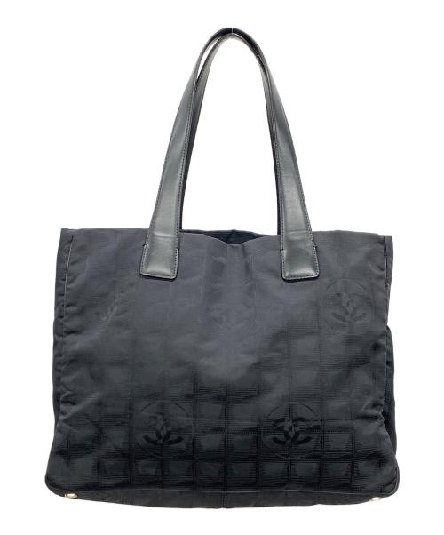 CHANEL（シャネル）CHANEL (シャネル) トートバッグ ニュートラベルライン MM ブラック サイズ:MMの古着・服飾アイテム