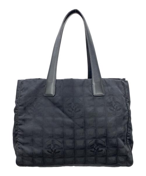 CHANEL（シャネル）CHANEL (シャネル) トートバッグ ニュートラベルライン MM ブラック サイズ:MMの古着・服飾アイテム