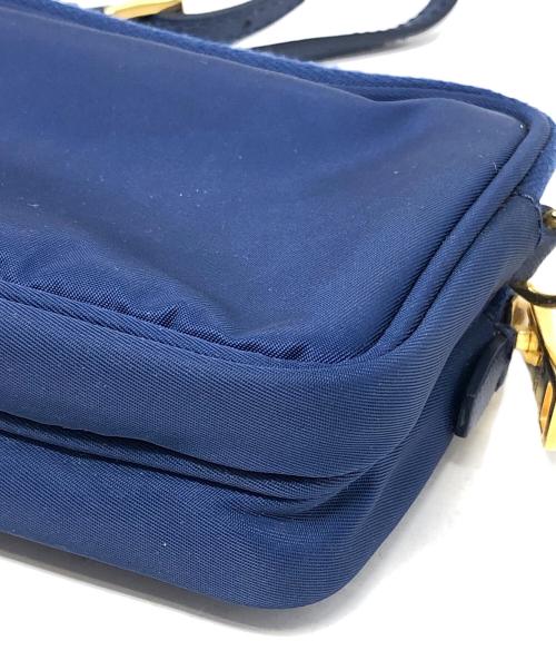 PRADA（プラダ）PRADA (プラダ) ナイロンショルダーバッグ ブルー サイズ:実寸サイズにてご確認ください。の古着・服飾アイテム