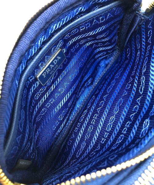 PRADA（プラダ）PRADA (プラダ) ナイロンショルダーバッグ ブルー サイズ:実寸サイズにてご確認ください。の古着・服飾アイテム