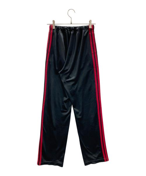 adidas（アディダス）adidas (アディダス) トラックパンツ ブラック×レッド サイズ:Oの古着・服飾アイテム