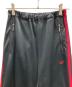 adidas (アディダス) トラックパンツ ブラック×レッド サイズ:O：6000円