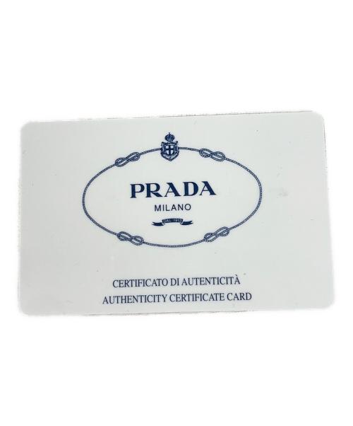 PRADA（プラダ）PRADA (プラダ) ショルダーバッグ EBANO（エバーノ） レザーブラウン サイズ:実寸サイズにてご確認ください。の古着・服飾アイテム